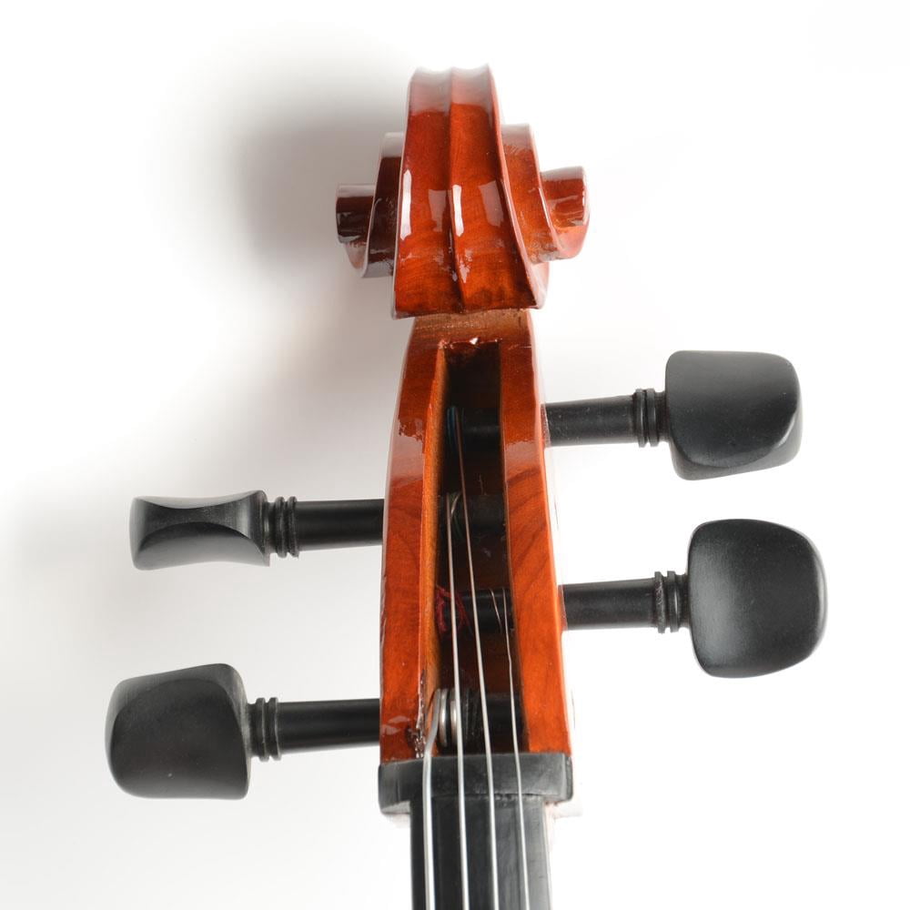 ブラウン チェロ Ktaxon Retro 4/4 Size BassWood Cello for Student with Bag, Bow