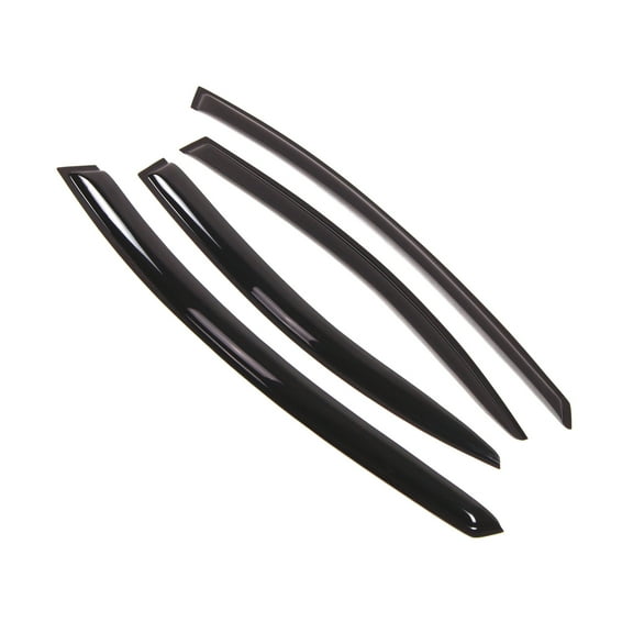 TuningPros Outside Mount Window Visor Deflector Smoke Tinted 4 Pcs Set For 1999-2001 Chrysler LHS