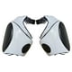 thumbnail image 2 of Protector de muslos para Muay Thai, protector de muslos para Muay Thai, protector de piernas tailandés, profesional pesado Blanco Negro, 2 of 8