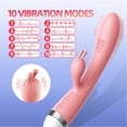 thumbnail image 2 of OCTMOM Sex Toys G Spot Vibrators for Women, Rabbit Vibrators Thrusting Dildos Partner Toys for Lovers Adult Couples,Pink, 2 of 5