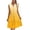 A286 Yellow, variant on Mifsaly Cotton Sleeveless Dresses Women V Neck A Line Midi Button Down Dress Tiered Skirt Gradient Elegant Wedding Guest Casual Summer Sundress XL