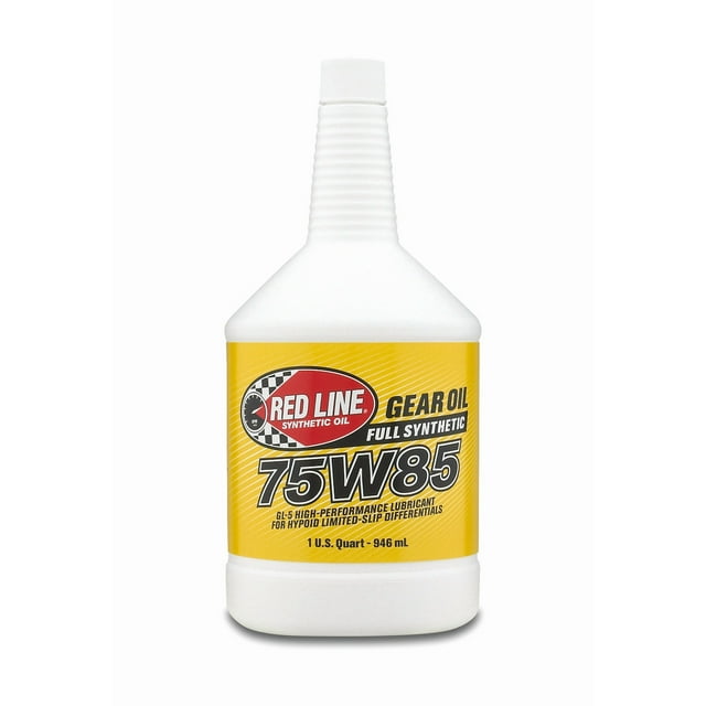 Red Line Oil Gear Oil 50104 Single; 1 Quart Bottle; 75W-85; Synthetic; GL-5