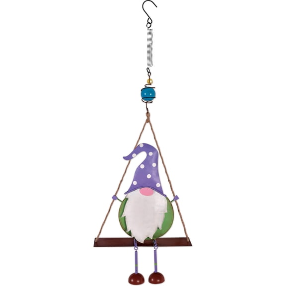 Sunset Vista Designs Gnome Collection-Hanging Bouncy, 23.25" x 7.1" x 2.35", Multicolor