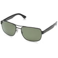 thumbnail image 2 of Ray-Ban Men's Polarized RB3530 RB3530-002/9A-58 Black Aviator Sunglasses, 2 of 4