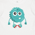 thumbnail image 4 of Inktastic Furry Monster, Blue Monster, Cute Monster, Silly Boys or Girls Baby T-Shirt, 4 of 5