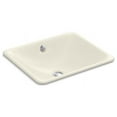 thumbnail image 4 of Kohler K-5400 Iron Plains 18-9/16" Drop In Enameled Cast Iron Bathroom Sink - Sandbar, 4 of 12
