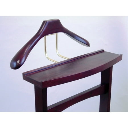Ashton Wardrobe - VL16006 Ashton Wardrobe Valet in Dark Mahogany