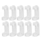thumbnail image 3 of Soportes para cepillos de dientes eléctricos, 10 piezas Soporte de pared Soporte para cepillos de dientes eléctricos Base de almacenamiento Soportes para cepillos de dientes Estándares líderes en la industria, 3 of 8