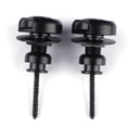 thumbnail image 2 of 2 Pcs Guitar Strap Locks Set Anti-Rust Guitar Strap Retainer System Quick Release Guitar Strap Button Locks with Mounting Screws Silver, 2 of 6
