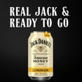 thumbnail image 6 of Jack Daniel's Tennessee Honey and Lemonade Ready to Drink Whiskey Cocktail, 4-Pack, 12 oz Cans, 6 of 8