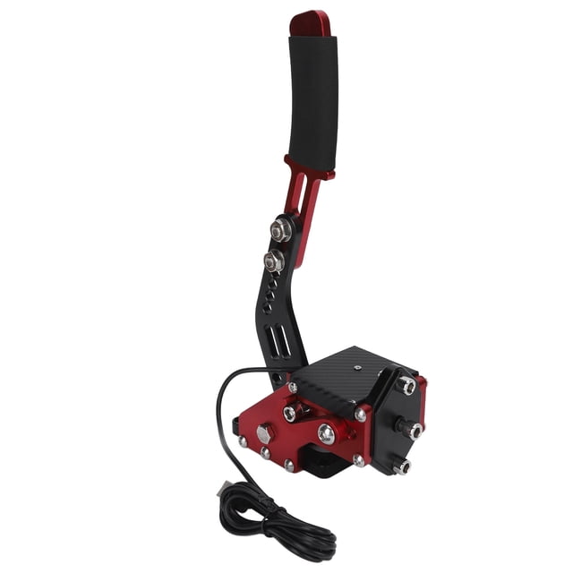 Tarjeta SIM de freno de mano para juegos lineales USB para PC de 64 bits para Logitech G27 G25 G29 T500 T300 FANATECOSW LFS DIRT Red Black