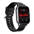 thumbnail image 3 of Deportes Smart Watch Ritmo cardíaco Presión arterial Oxígeno Reloj de pulsera Llamada Mensaje Recordatorio Control remoto Música Muñeca Interactiva Negro sweethay EL005781-01B, 3 of 7