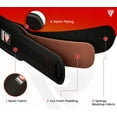 thumbnail image 5 of RDX Dipping Belt for Weight Lifting with Adjustable Steel Chain- Great for Chin Pull Ups, Weighted Parallel Dips, Platform Squats, Calf Raises, 6” Back Support for Powerlifting, Strength Training, 5 of 9