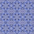 thumbnail image 1 of Ahgly Company Machine Washable Indoor Square Transitional Jeans Blue Area Rugs, 5' Square, 1 of 7