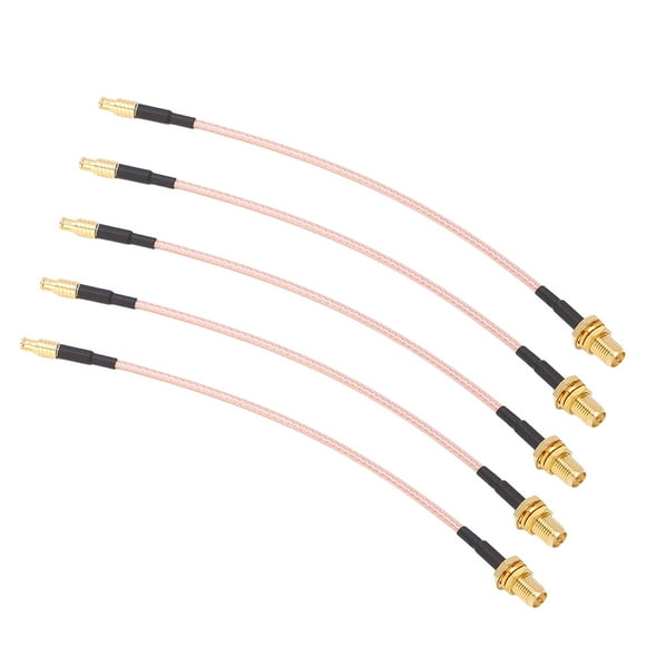 Oubit MC Xto SMA Adapter Cable,5PCS RF Coaxial Cable RFMCX Adapter Cable RF Coaxial Cable Smart Functionality