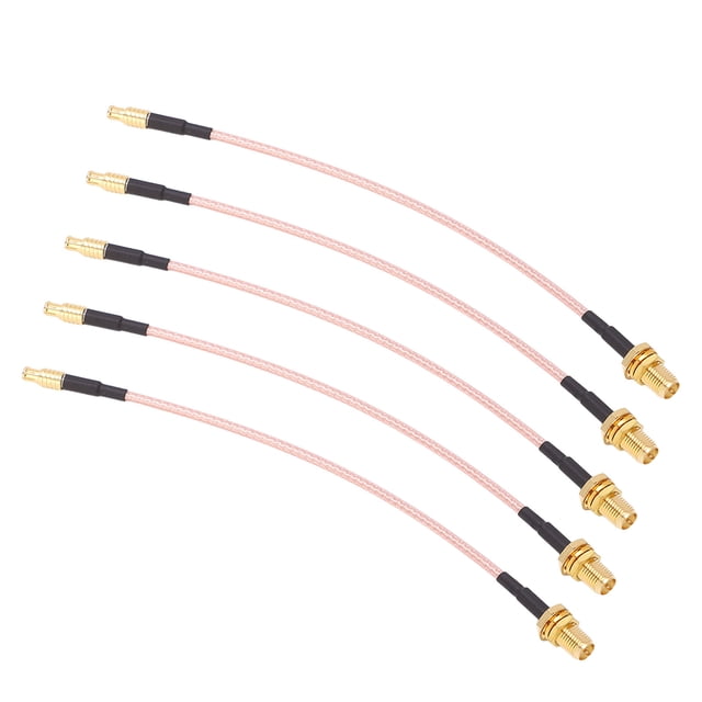 RF Coaxial Adapter Cable,5PCS RF Coaxial Cable RF Coaxial Cable MCX Maleto SMA Female Cable Extended Durability
