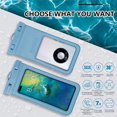 thumbnail image 3 of SDNall Mobile Phone Bag Transparent Drifting Swimming Diving Hot Spring Bag Mobile Phone Special Sealing Belt Rope, 3 of 9