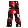 thumbnail image 3 of Merry Christmas Pajama Pants Loose Pajamas Female Breathable Home Trousers Leisure Sleeping Pants Large Size, 3 of 6