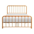 thumbnail image 3 of OakvillePark Umatilla Metal Platform Bed, Queen, Orange, 3 of 5