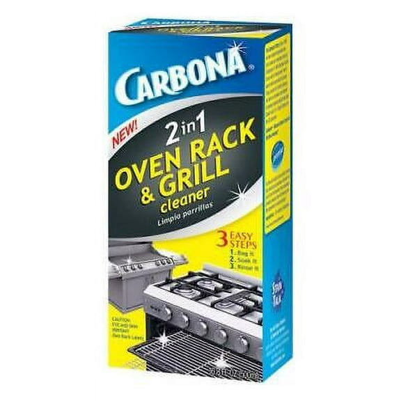 Carbona Stainless Steel Blue No Scent 2-In-1 Liquid Oven Rack and Grill Cleaner 16.8 oz.