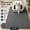 Black, variant on Silicone Cat Litter Trapping Mat Large Waterproof 34" x 22" Easy to Clean Non-Slip Cat Litter Box Rug Pink