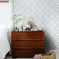 thumbnail image 2 of Chesapeake Santa Cruz Blue Geometric Wallpaper, 2 of 3