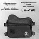 thumbnail image 3 of Pechera  Bloosom Slim Bag C/parche Multiusos Negro, 3 of 4
