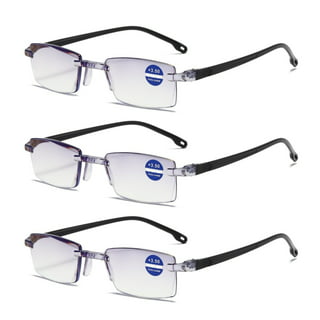  Reading Glasses with Lights Bright LED Readers with Light  Magnifying Glasses Blue Light Blocking Reading Glasses with LED Lights  Eyeglasses Lighted Magnifier Nighttime Lighted Reading Glasses+300 : Health  & Household