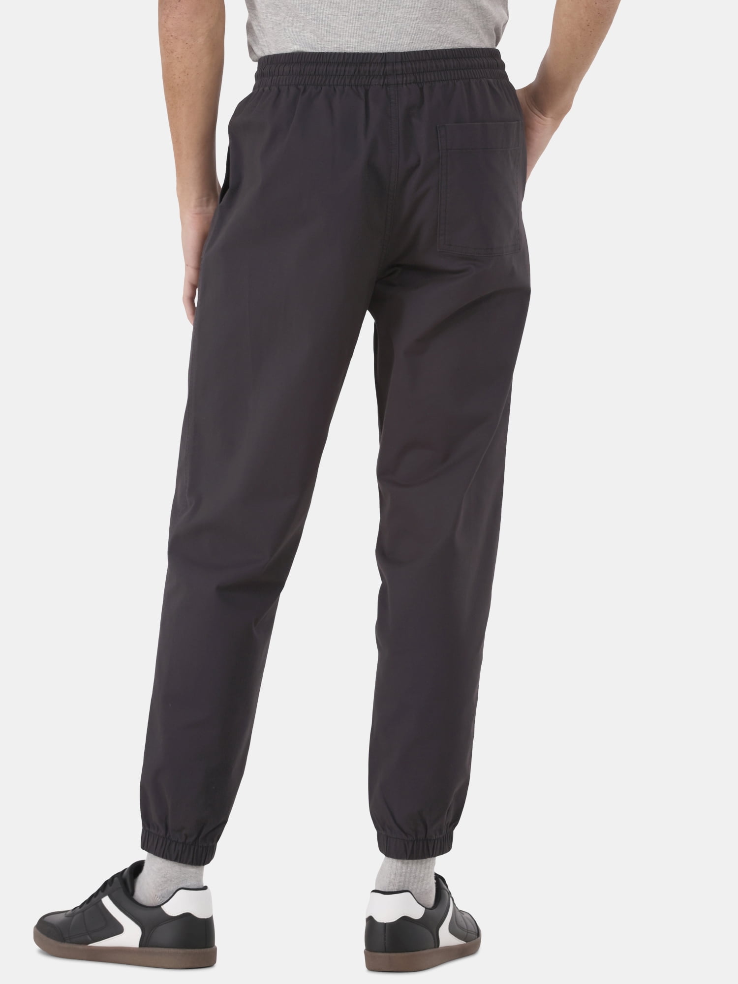 No Boundaries Twill Jogger Pants, Men’s and Big Men’s, Sizes XS-5XL