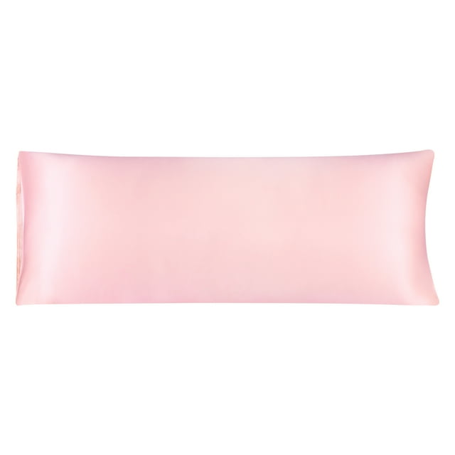 Unique Bargains Taie d'Oreiller en Satin de Luxe Rafraîchissante Anti-Rides Longue Taie d'Oreiller Soyeuse