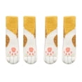thumbnail image 1 of Amaiiu 4Pcs Chair Socks Cat Paw Chair Socks Chair Leg Covers Cute Cat Foot Shaped Furniture Feet Socks Chair Leg Floor Protectors, 1 of 4