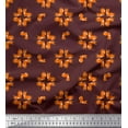 thumbnail image 1 of Soimoi Satin Silk Fabric Fox Kids Print Fabric by The Yard 42 Inch Wide, 1 of 1
