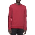 thumbnail image 1 of Suéter Calvin Klein con mangas a rayas de terciopelo para hombre rojo XX-Large, 1 of 2