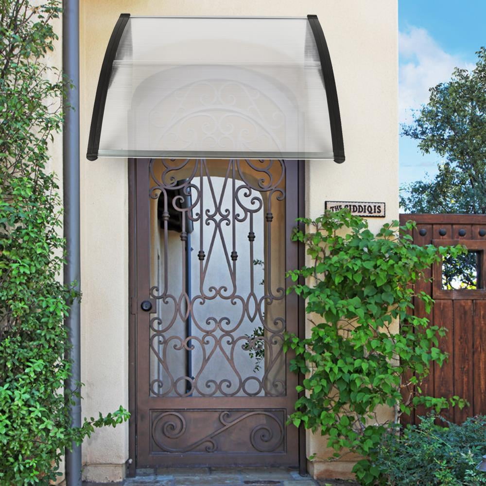 Ktaxon DIY Window Front Door Awning Canopy Patio Rain Cover Yard Garden