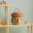 thumbnail image 3 of Baohd Desktop Storage Accessories With Vine Woven Mushroom Basket Preferred Handmade, 3 of 6