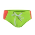 thumbnail image 2 of Aayomet Maillots de Bain pour Hommes avec Doublure de Compression Maillots de Bain de Printemps de Plage Caleçons Courts de Bain Triangulaires (Vert, G), 2 of 5