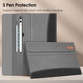 thumbnail image 3 of Funda Fintie para Samsung Galaxy Tab S10 Ultra 14.6 pulgadas, color gris, 3 of 9