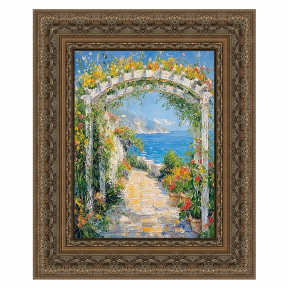 Wide Luxury Vintage Antique Gold Picture Frame 30x36 frame