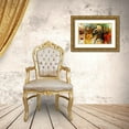 thumbnail image 3 of Zakrynycny, Viktor 14x10 Gold Ornate Wood Framed with Double Matting Museum Art Print Titled - Unknown in a Tiger Scarf, 3 of 4