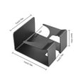 thumbnail image 3 of Advancent Soporte para afeitadora montado en la pared, cortaúñas Manual de espuma, estante de almacenamiento, estante impermeable para ducha de Juegos de accesorios de baño, 3 of 6
