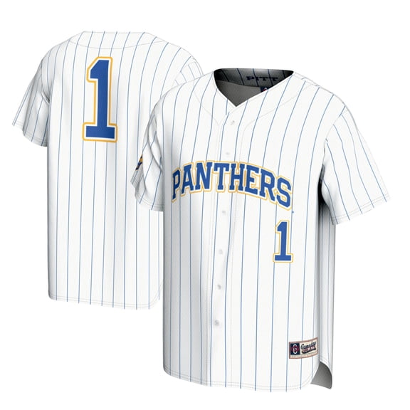 Men's GameDay Greats #1 White Pitt Panthers Lightweight Baseball Jersey