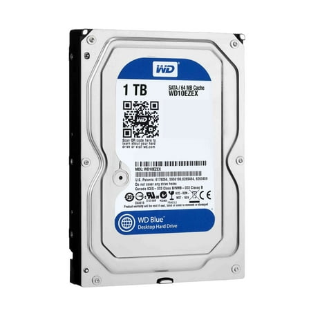 WD - Blue 1TB Internal SATA Hard Drive (OEM/Bare Drive) for Desktops