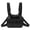 Black, variant on NANMELX Tactically Fishing Vest Fishing Tackle Backpack Light Weight Chest Pack Adjustable Outdoor Travel Fishing Pouches