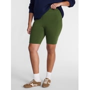 Women's Plus Bike Short with Pocket, Sizes 0X-5X