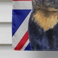 thumbnail image 4 of Carolines Treasures SS4966CHF Rottweiler With English Union Jack British Flag Flag Canvas House Size, 4 of 4