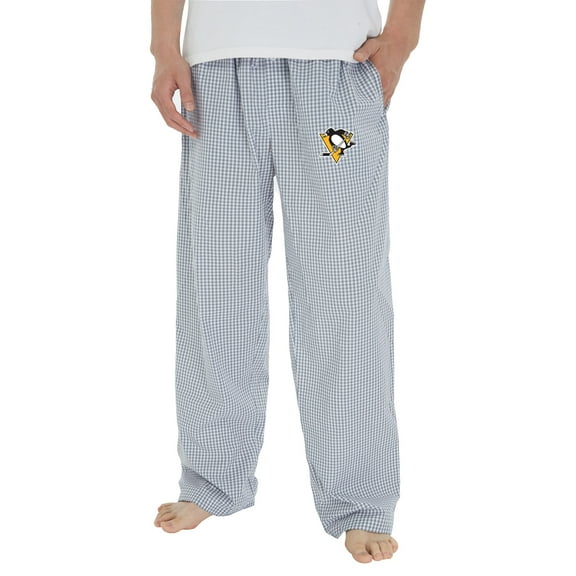 Men's Concepts Sport Gray Pittsburgh Penguins Traditional Woven Pants