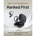 thumbnail image 2 of New Shokz OpenFit 2 - Open-Ear Wireless Bluetooth Headphones - Premium DualBoost™ Audio and Deep Bass - Earhook Earbuds with Built-In Smart Microphone - Comfortable, Sweat Resistant Earphones, Black, 2 of 9
