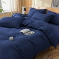 thumbnail image 6 of Lirex Pillowcases, 100% Cotton, 300 Thread Count, Standard 20x26, Dark Blue, 2-Pack, 6 of 6