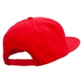 thumbnail image 4 of Mario Luigi Wario Waluigi Symbol Embroidered 6 Panel High Profile Structured Snapback - Red OSFM, 4 of 5