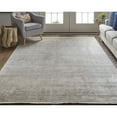 thumbnail image 2 of Feizy Cadiz Modern Abstract, Tan/Ivory/Gray, 1'6" x 1'6" Swatch Sheen Casual Distressed Floor Rug for Living room Bedroom, 2 of 8